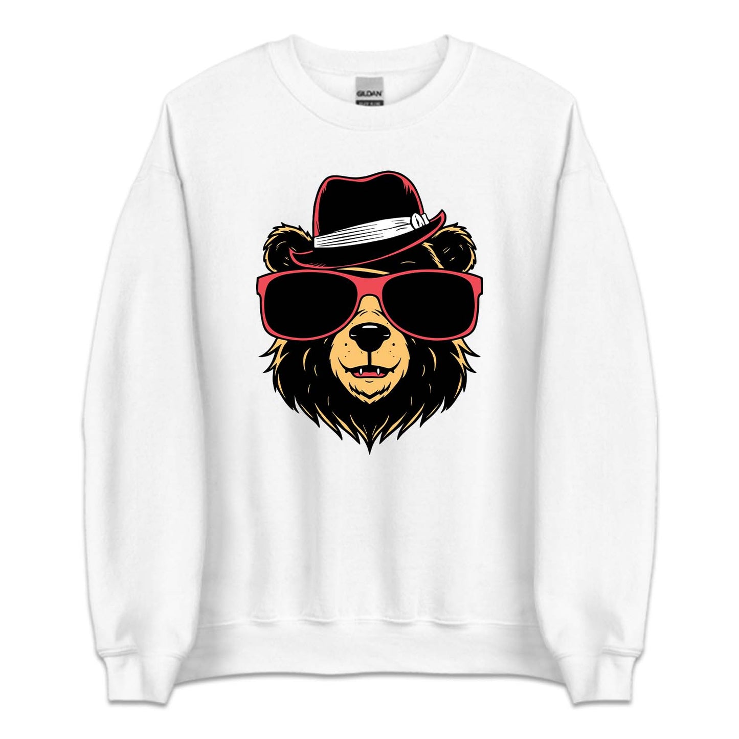 Bear With Sunglasses And Hat Wildlife Bear | PRODUCT CODE: BRWTHSNHT
