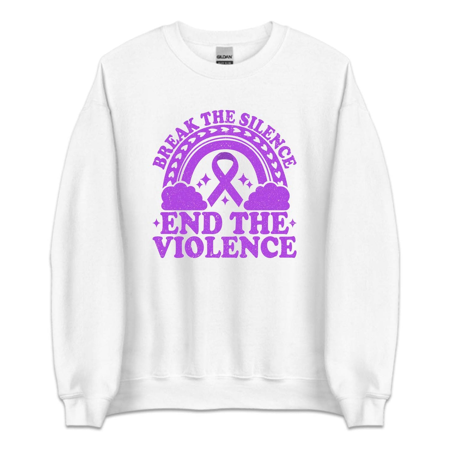 Break The Silence End The Violence Domestic Violence Awareness | PRODUCT CODE: BRKTSLNCED