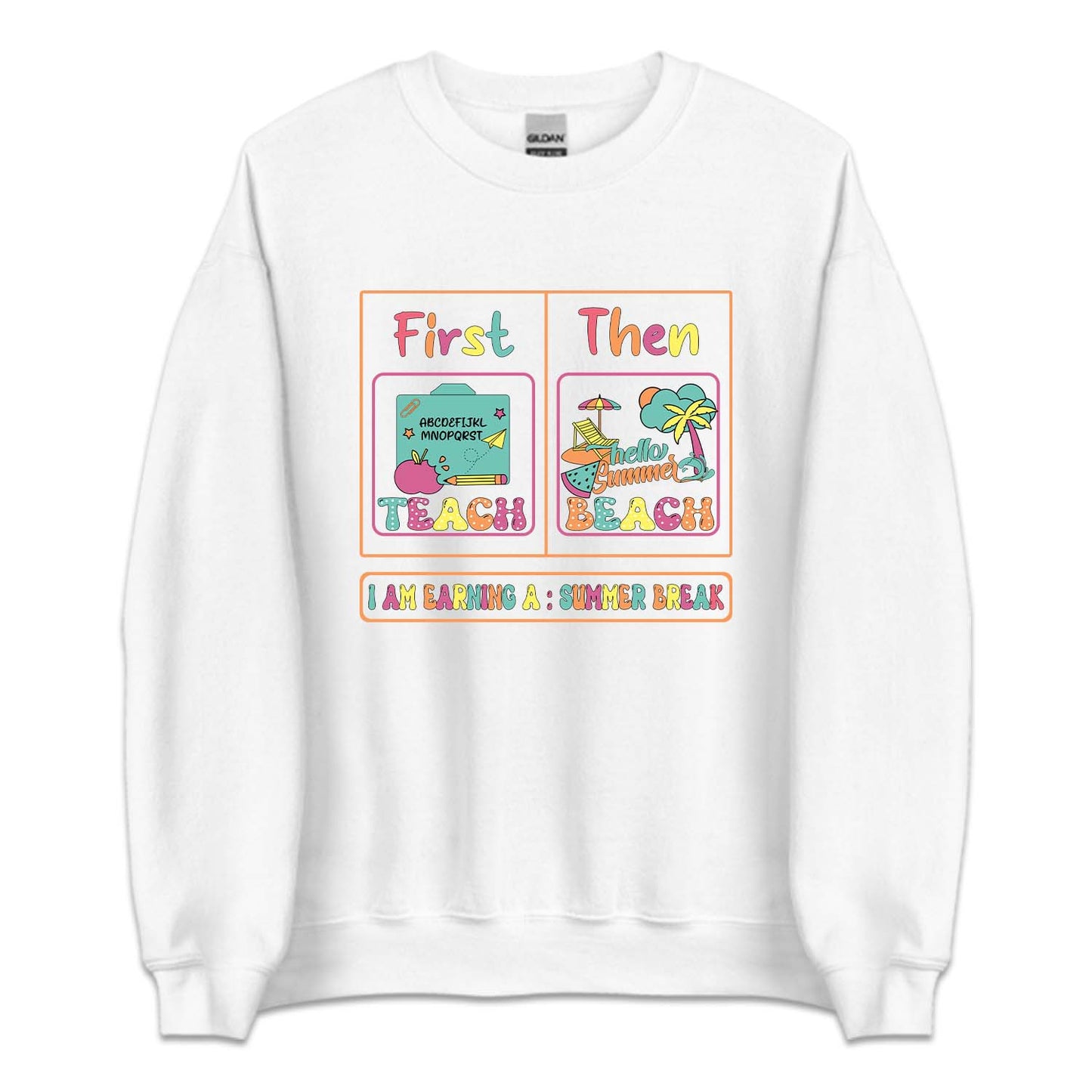 First Teach Then Beach Summer Break | PRODUCT CODE: FSTCHENBA
