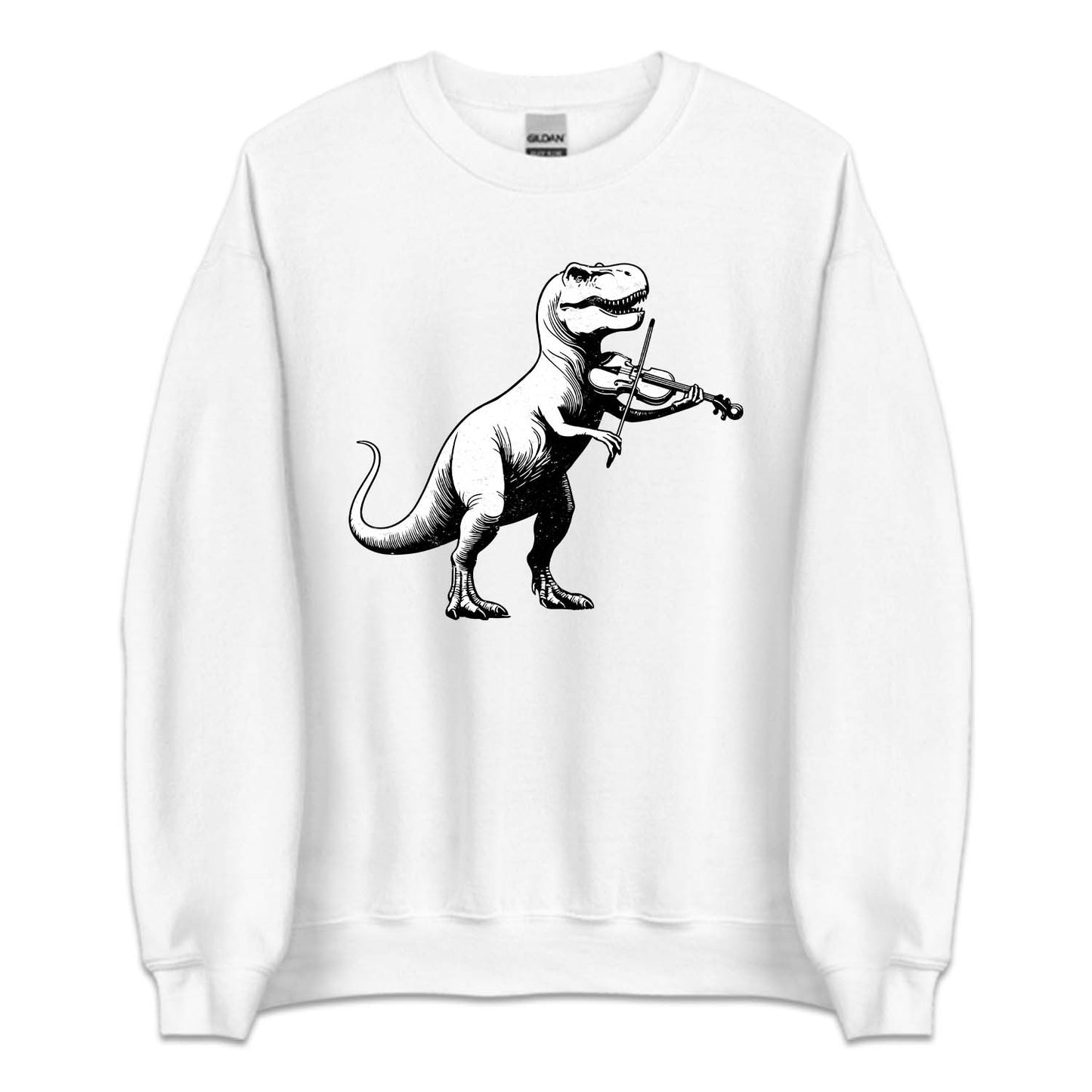 Dinosaur Playing Violin Unique Jurassic Orchestra | PRODUCT CODE: DNSPLYVLOM