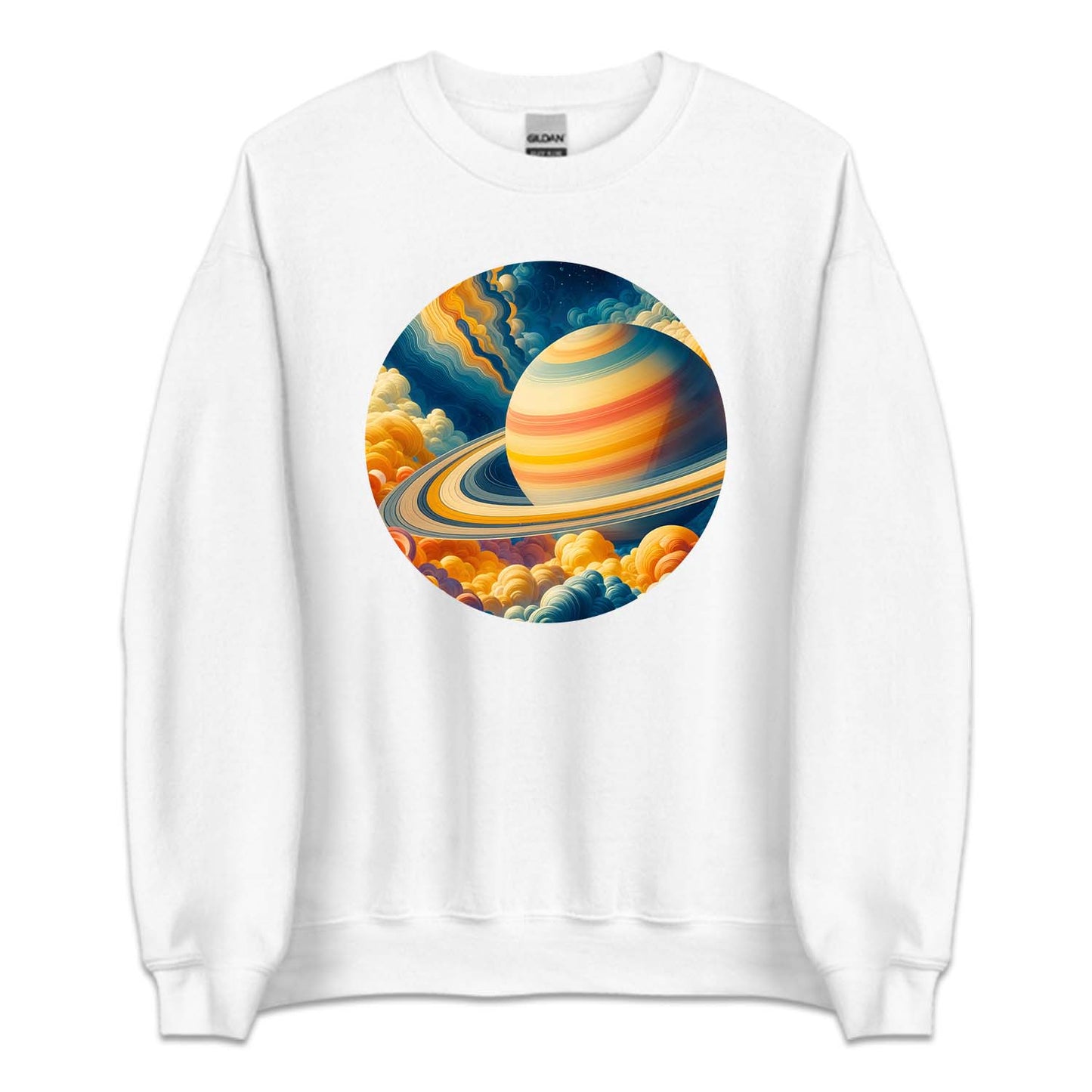 Psychedelic Saturn Nebula Planet Rings Cosmic Galaxy | PRODUCT CODE: PSDYATURNPL