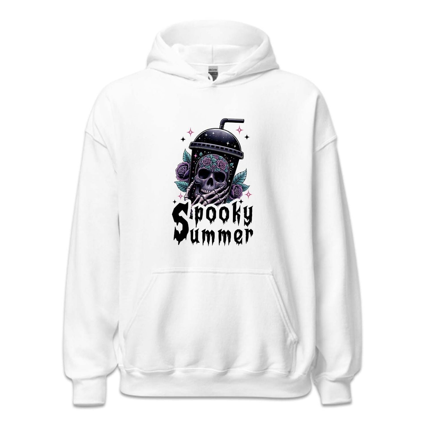 Skeleton Hand Holding Coffee Cup Spooky Summer Halloween | PRODUCT CODE: SKHNDGCFP