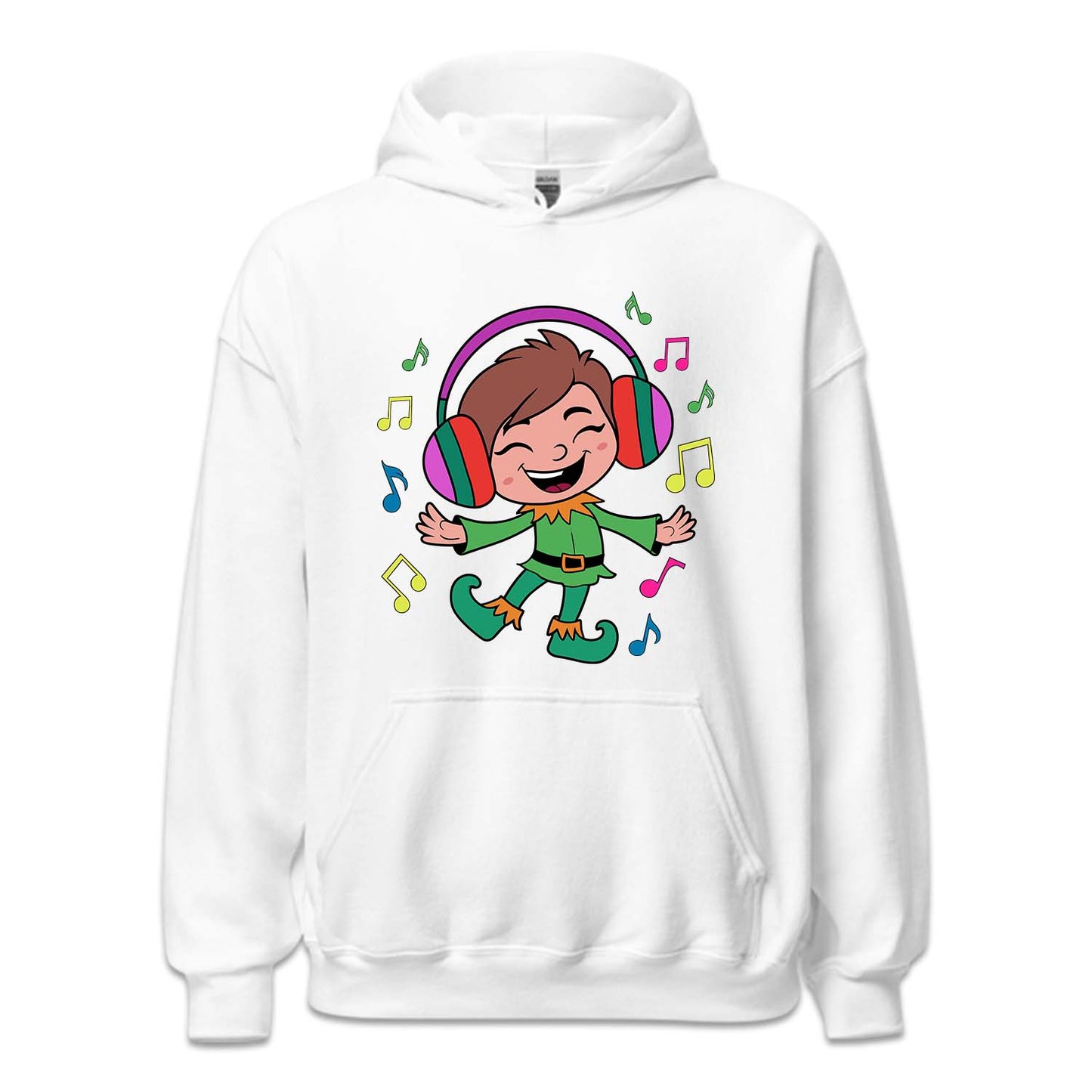 Christmas Xmas Cute Dancing Elf with Headphones | PRODUCT CODE: CHREDNGELF
