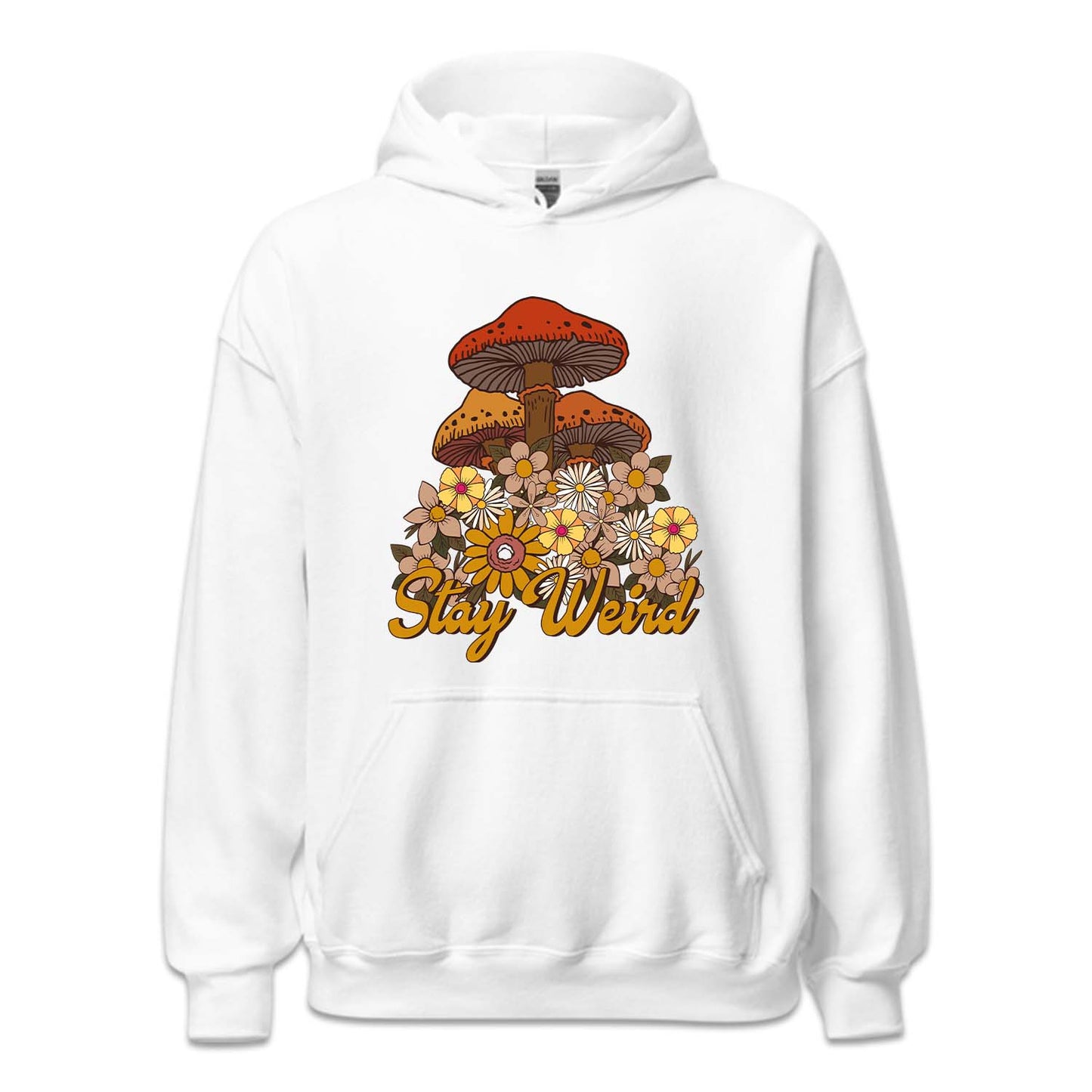 Retro Stay Weird Psychedelic Mushrooms | PRODUCT CODE: STYWRDMSHR