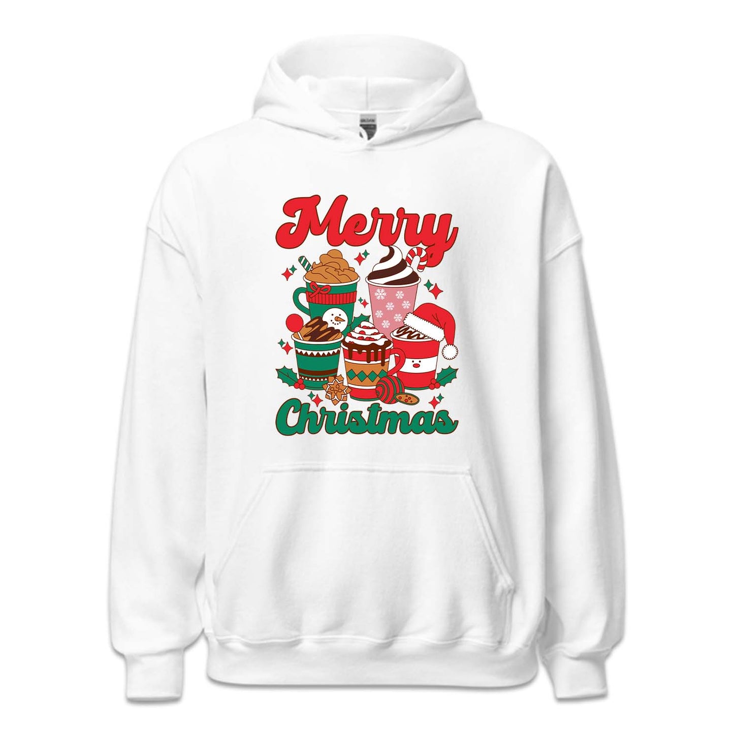Merry Christmas Coffee Cozy Holiday Festive Xmas | PRODUCT CODE: MRYCHTFESTVA