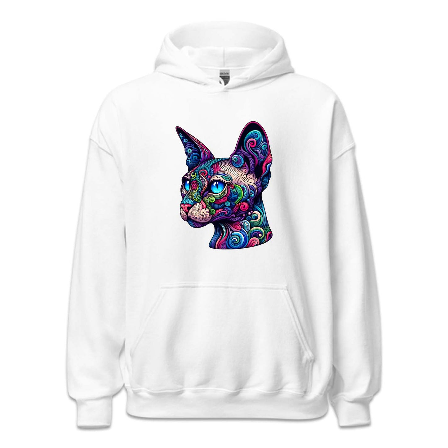Psychedelic Colorful Sphynx Cat | PRODUCT CODE: SPXHCTPSY
