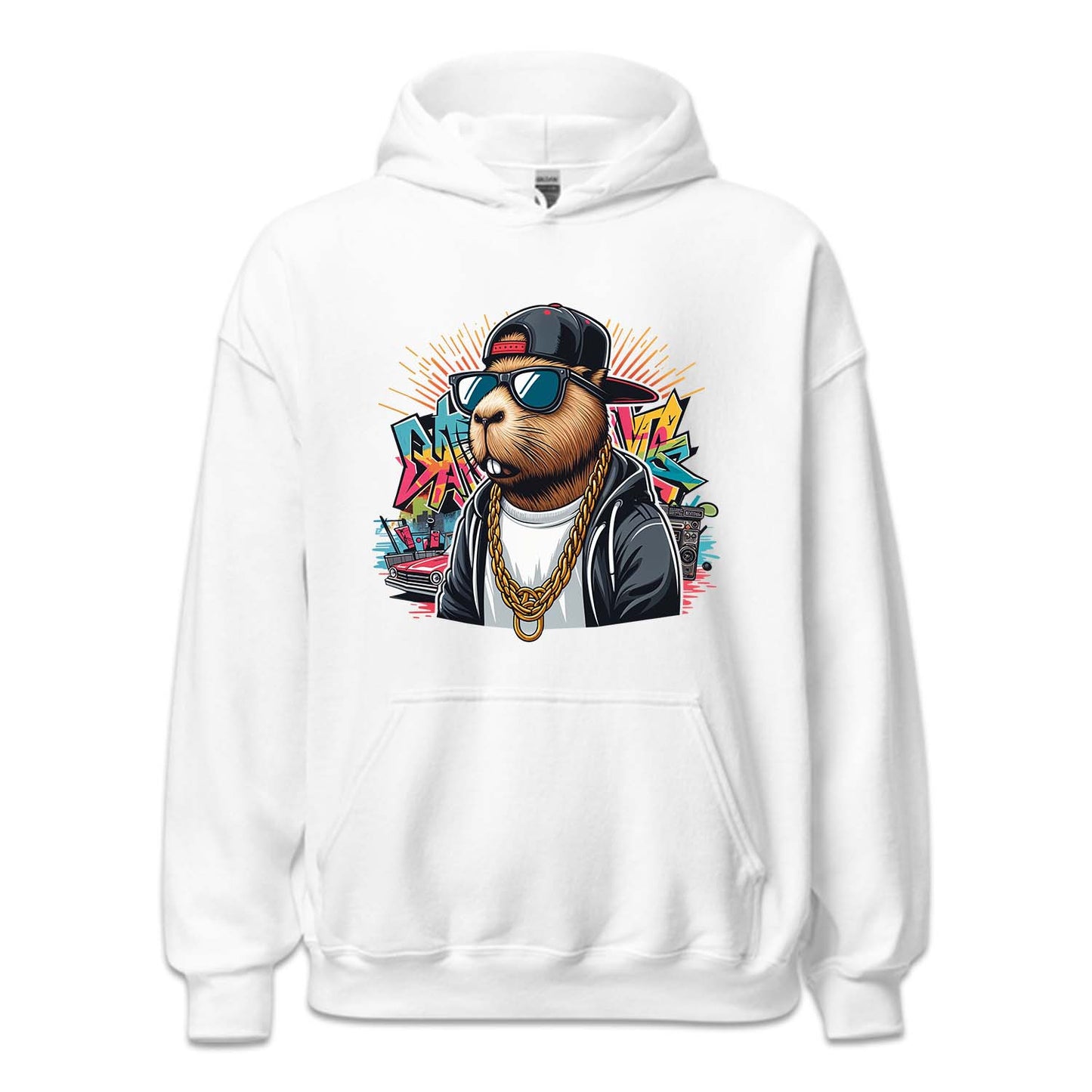 Urban Streetwear Gangster Capybara | PRODUCT CODE: GNSBRATPC