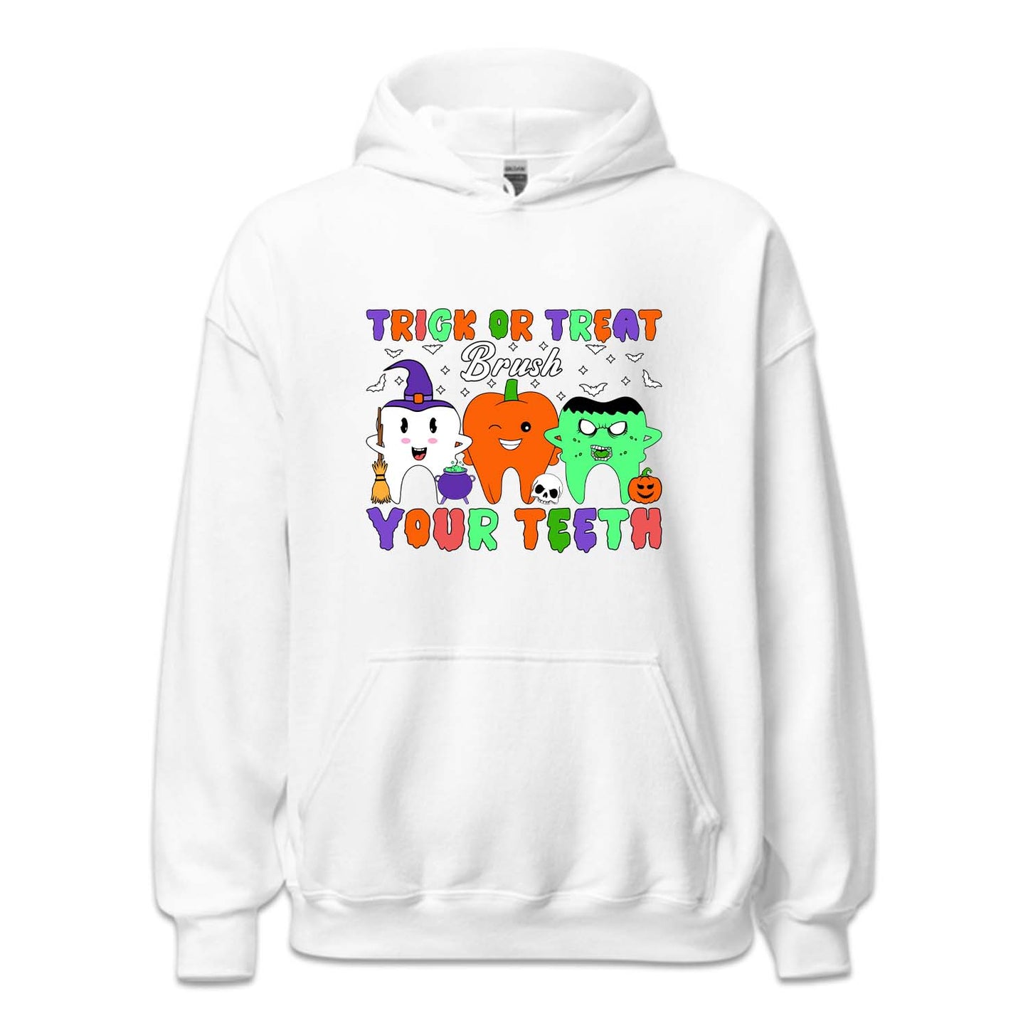 Trick Or Treat Brush Your Teeth Spooky Halloween Dentist | PRODUCT CODE: TRKCREBRHS