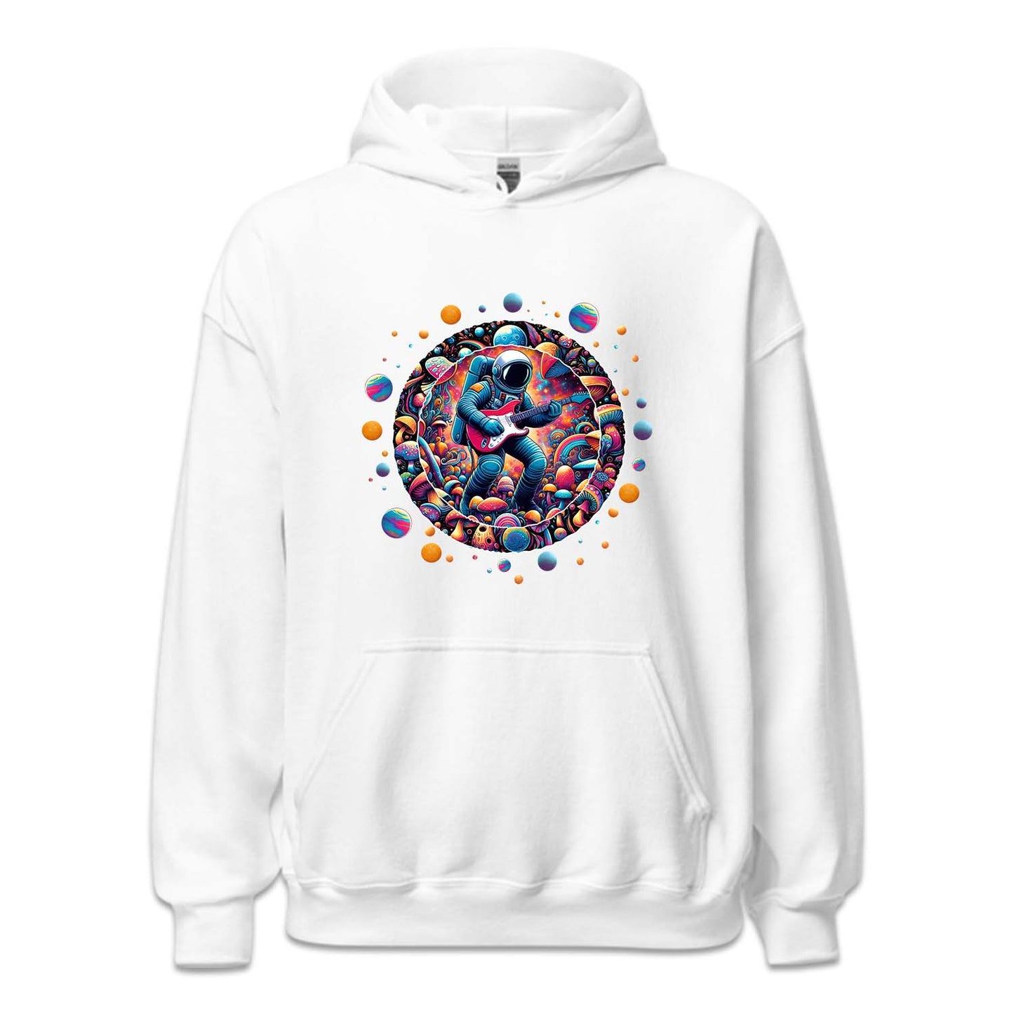 Psychedelic Astronaut Playing Guitar | PRODUCT CODE: ASTRPSDYLG