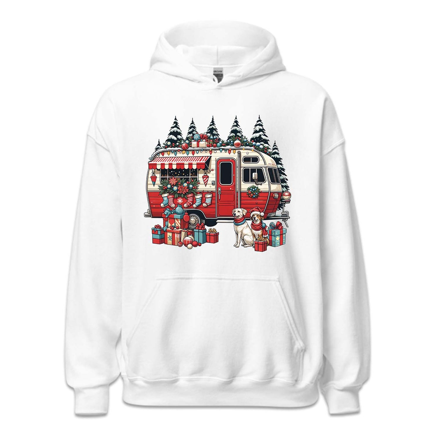 Vintage Christmas Camper Xmas Adventure | PRODUCT CODE: VGTCHRMSNT