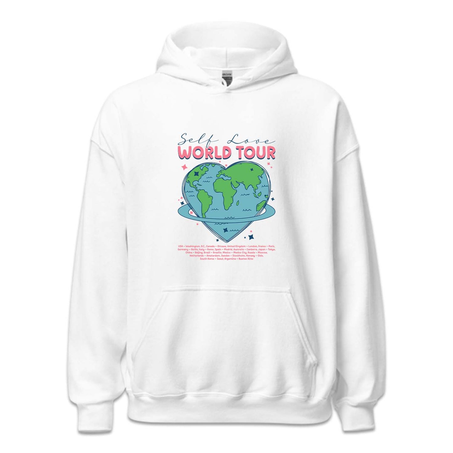 Self Love World Tour Love Band Inspirational | PRODUCT CODE: WRLDSFLURO