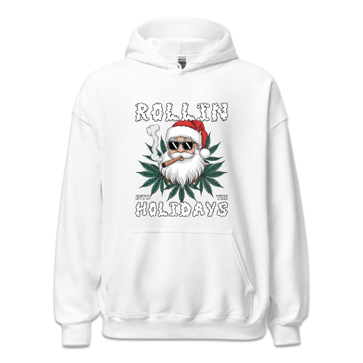 Christmas Santa Claus Smoking Weed Cannabis Xmas | PRODUCT CODE: RLNTHDYCHM
