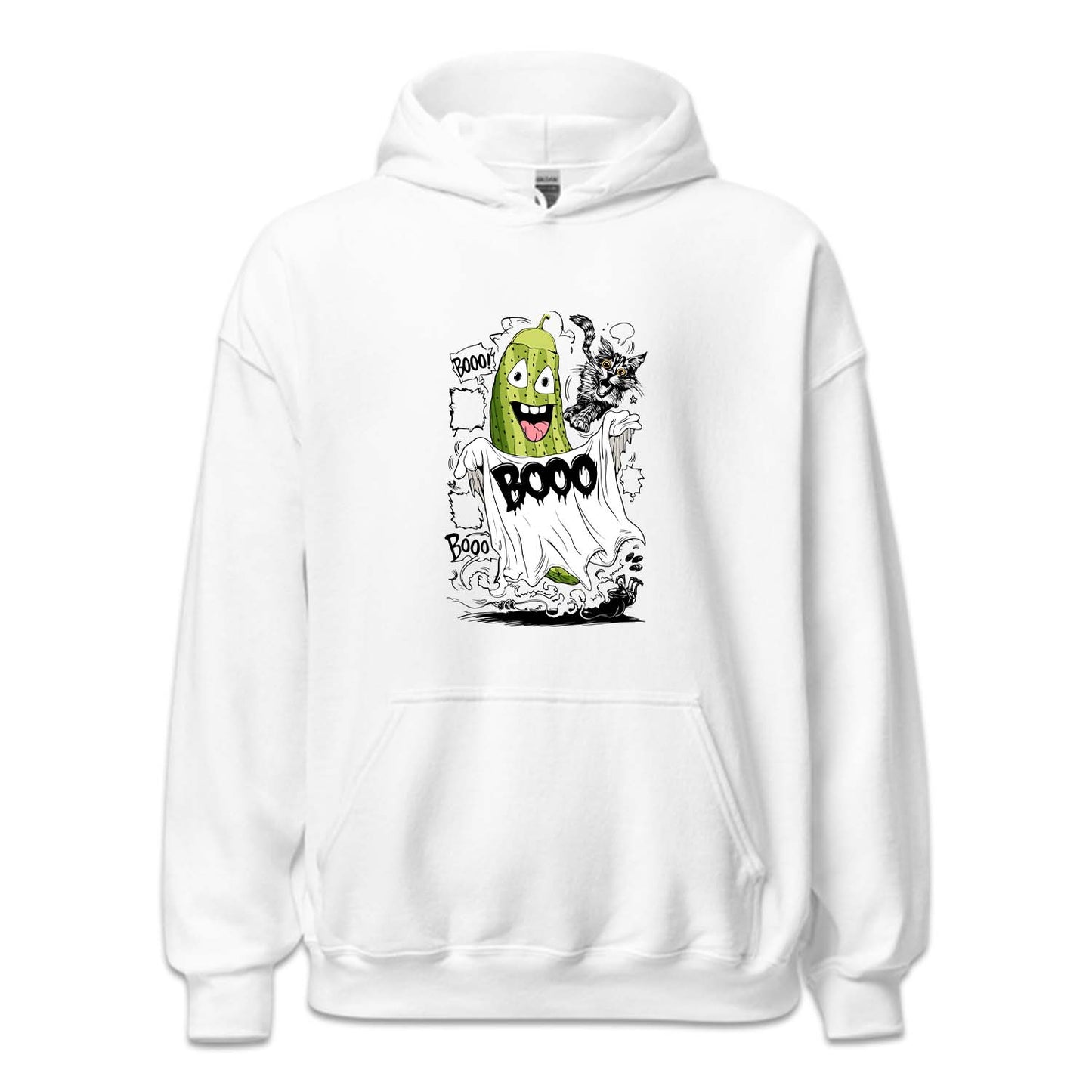 Halloween Pickle Ghost Spooky Black Cat  | PRODUCT CODE: HLWPCKGHS