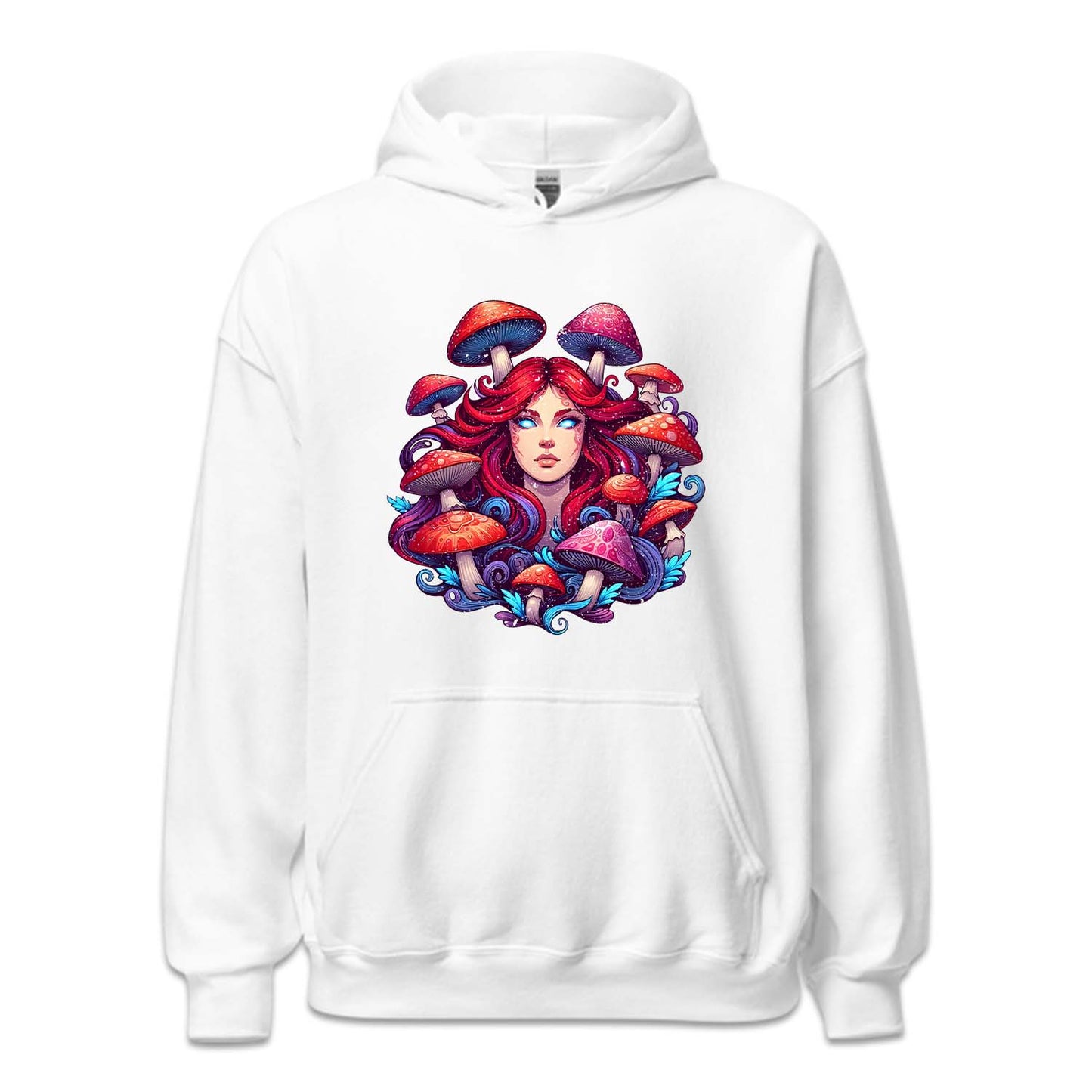 Psychedelic Mystical Woman Mushrooms Shroom Lover | PRODUCT CODE: PSYDLCMYWS