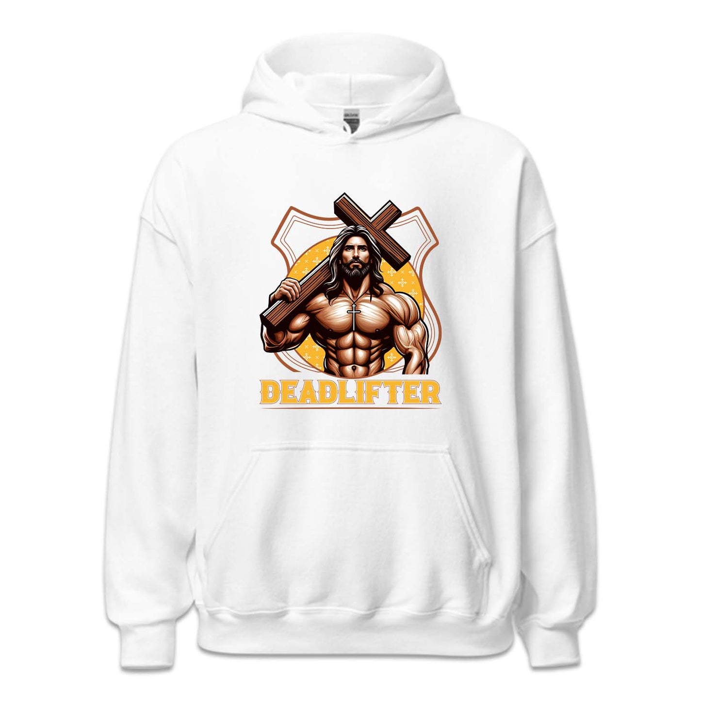 Jesus The Deadlifter Christian Workout | PRODUCT CODE: JUSTHDLFTG