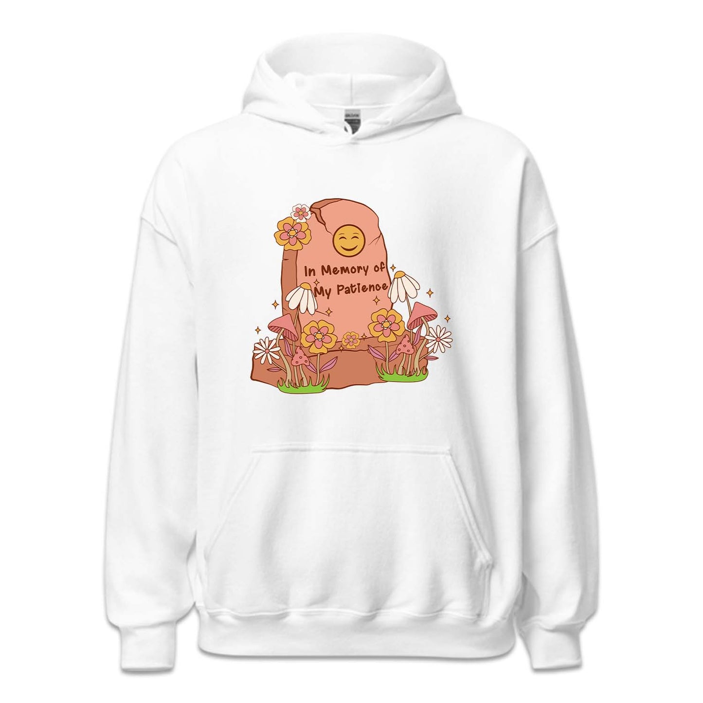 In Memory Of My Patience Floral Gravestone | PRODUCT CODE: MROYFPTNC