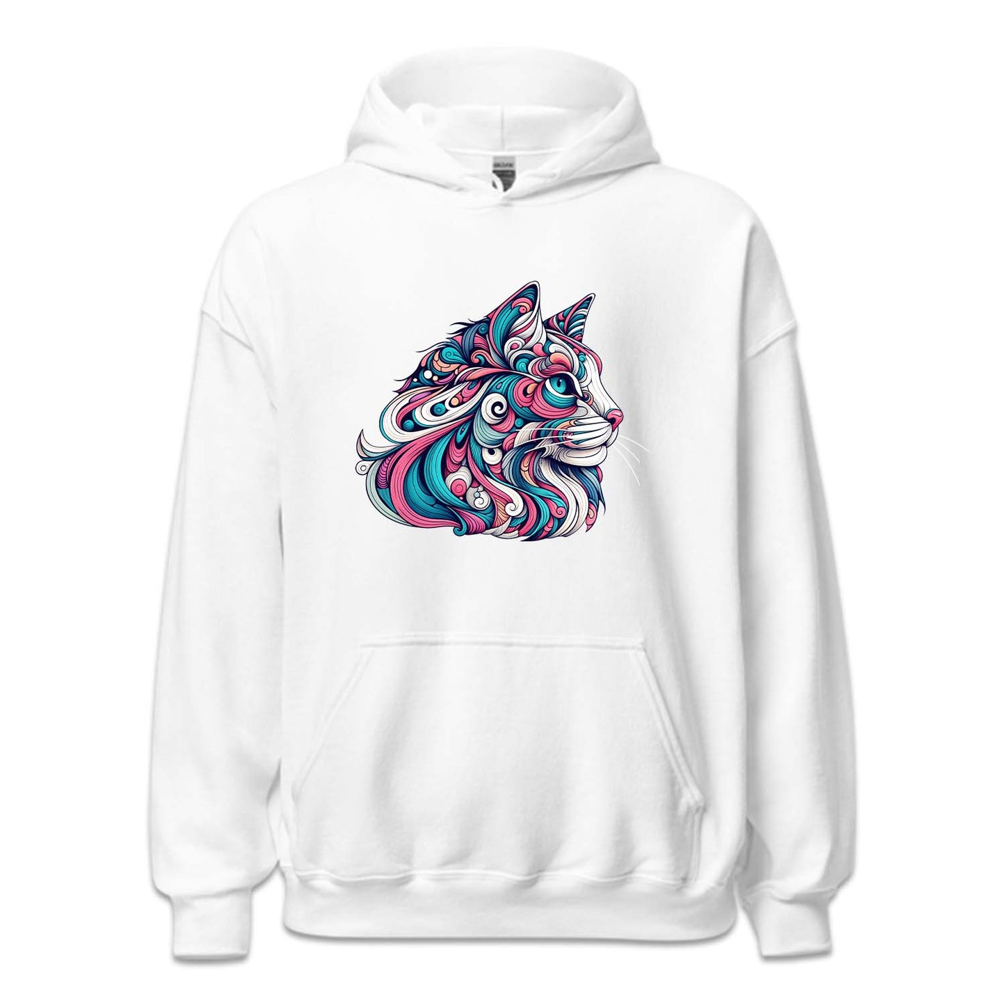 Psychedelic Colorful Maine Coon Cat | PRODUCT CODE: MNCOPSYDLT