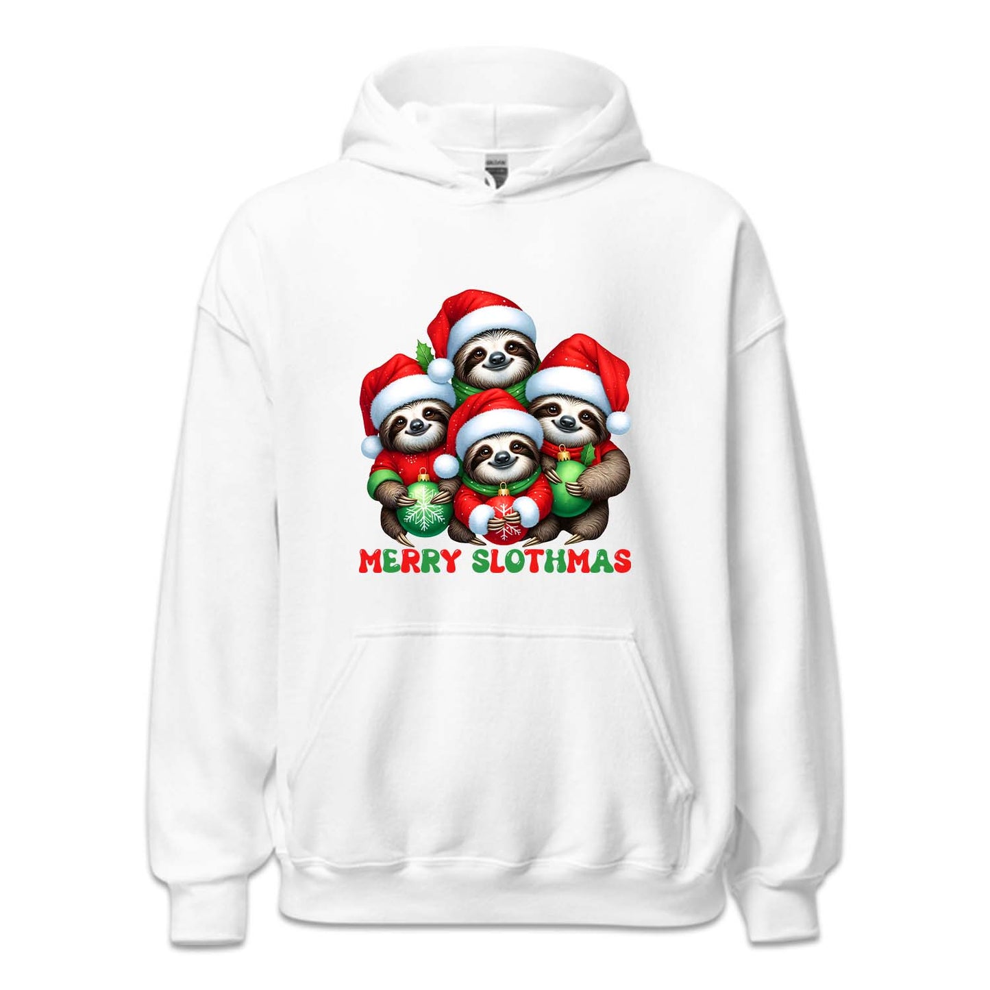 Merry Slothmas Cute Christmas Sloth Xmas Holiday Animal | PRODUCT CODE: MRYSLTHACR