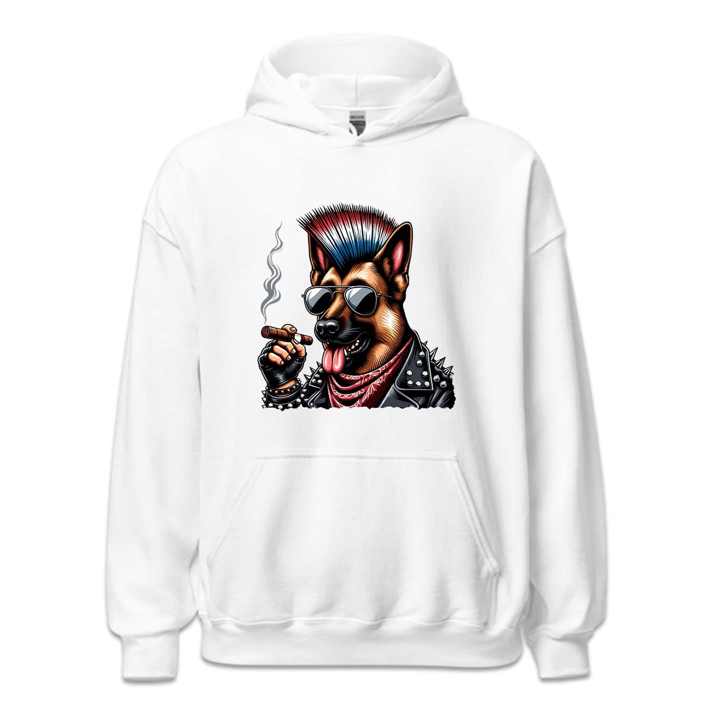 German Shepherd Dog with Sunglasses & Cigar | PRODUCT CODE: GRMNSHPDKP