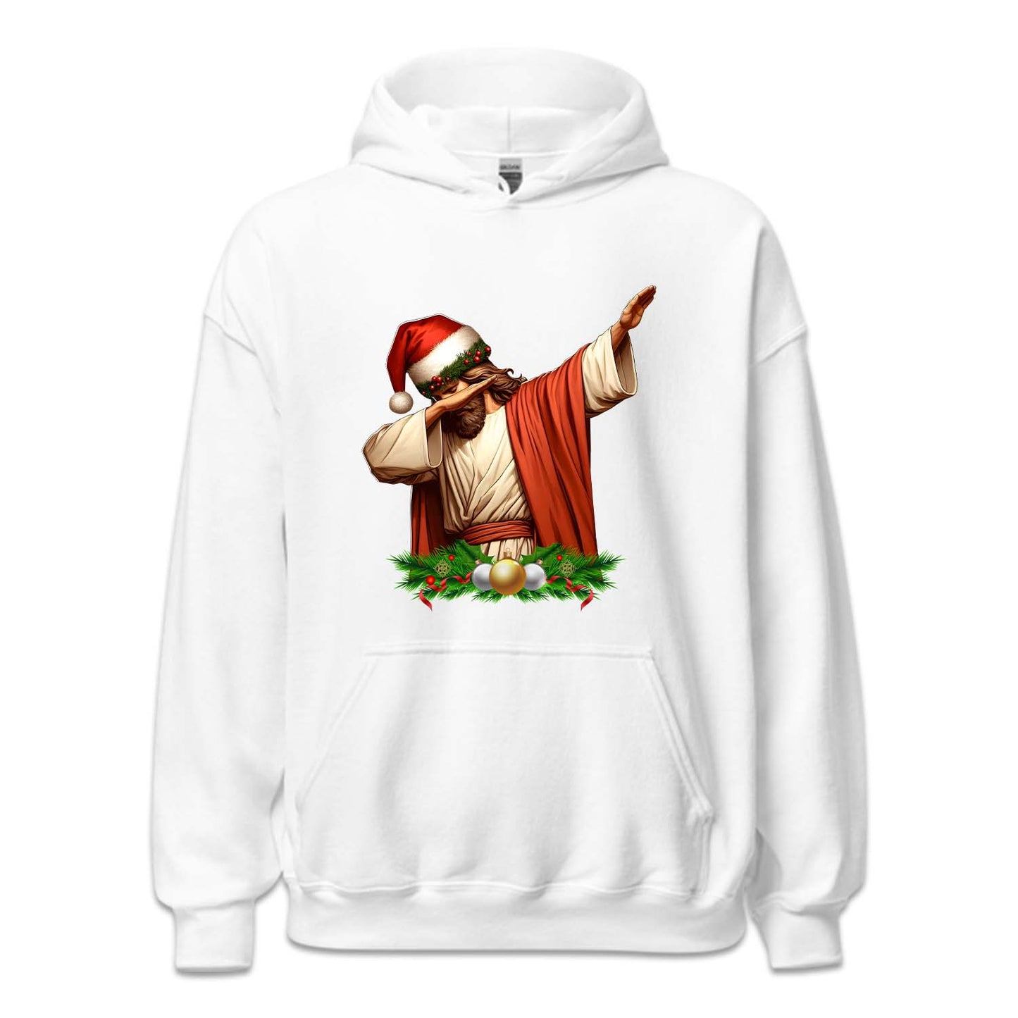 Christmas Dabbing Jesus in Santa Hat Religous Festive Xmas | PRODUCT CODE: DBNGJXMSCR
