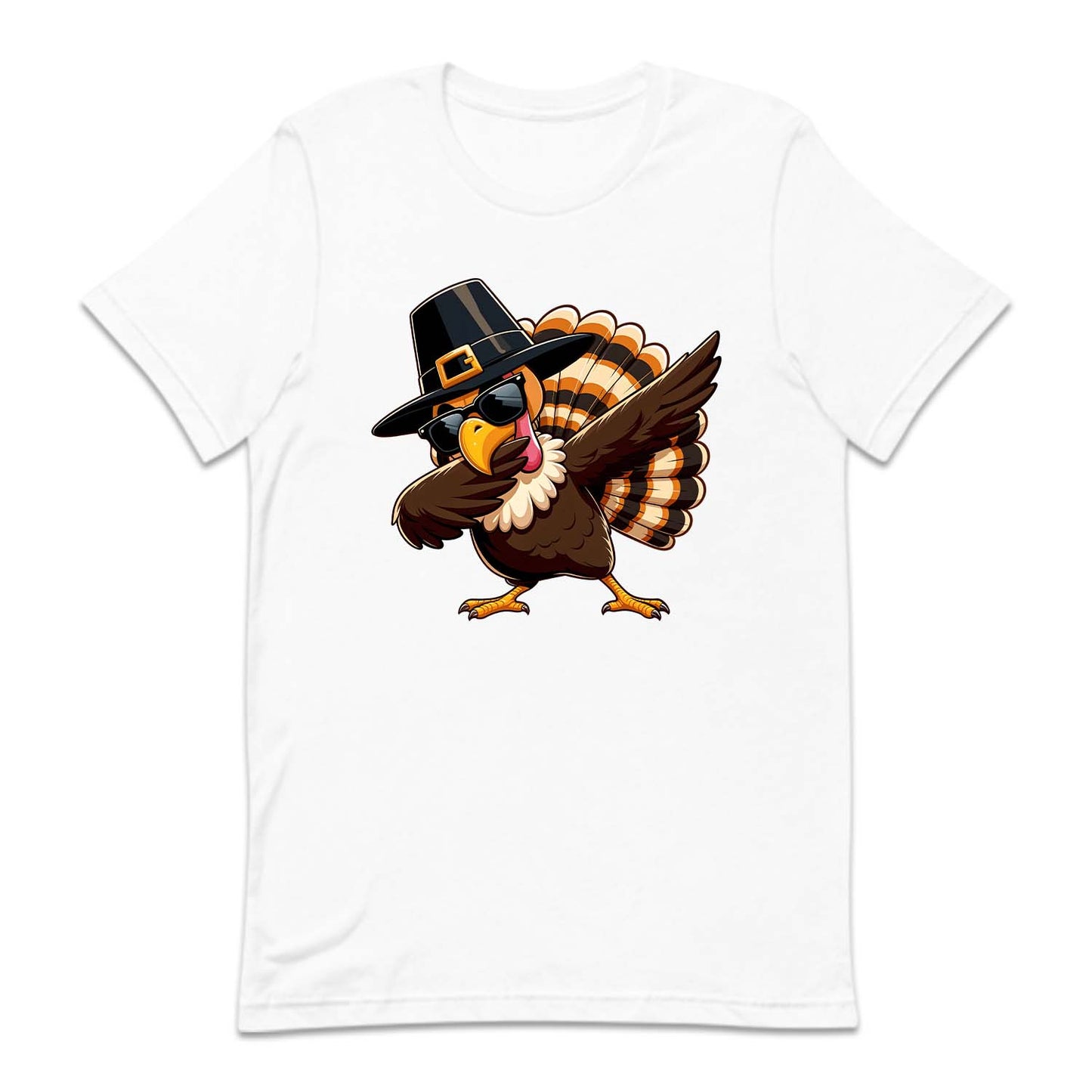 Dabbing Turkey Thanksgiving Autumn Holiday | PRODUCT CODE: DBNGTRKYVF
