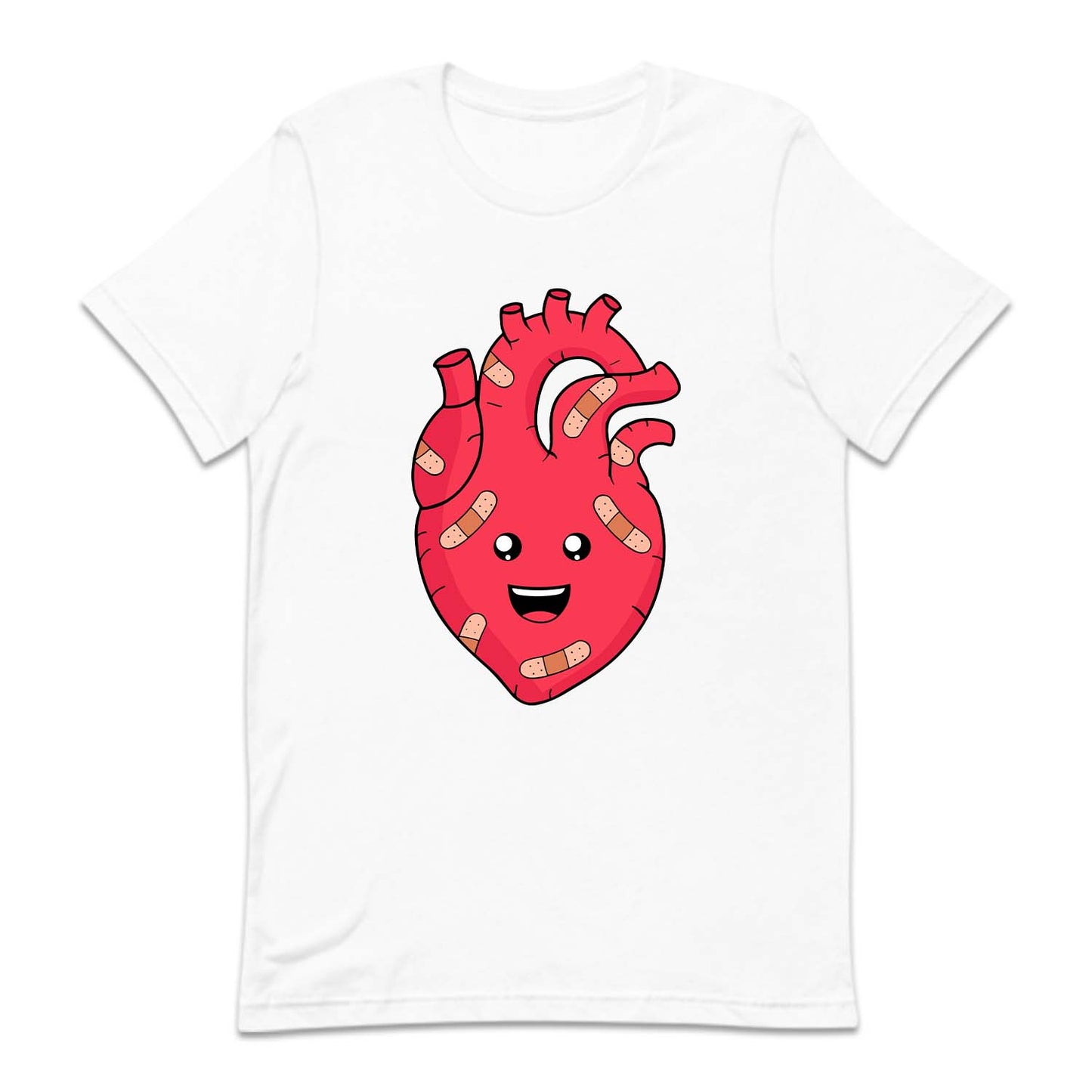 Heart With Bandaids Heart Warrior | PRODUCT CODE: FRTWBDSWA