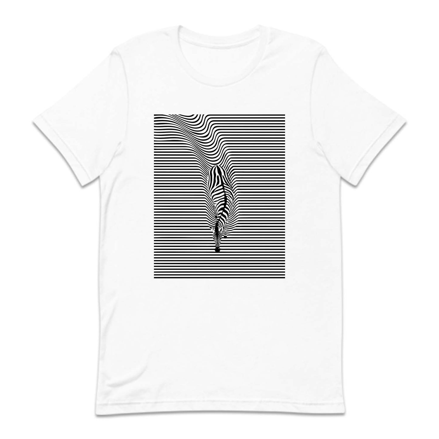 Zebra Optical Illusion Unique Abstract Animal | PRODUCT CODE: ZVRAOPTCIL