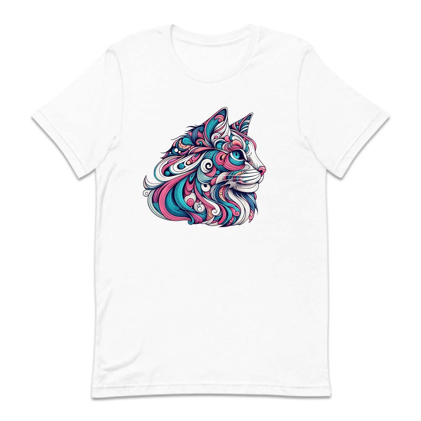 Psychedelic Colorful Maine Coon Cat | PRODUCT CODE: MNCOPSYDLT