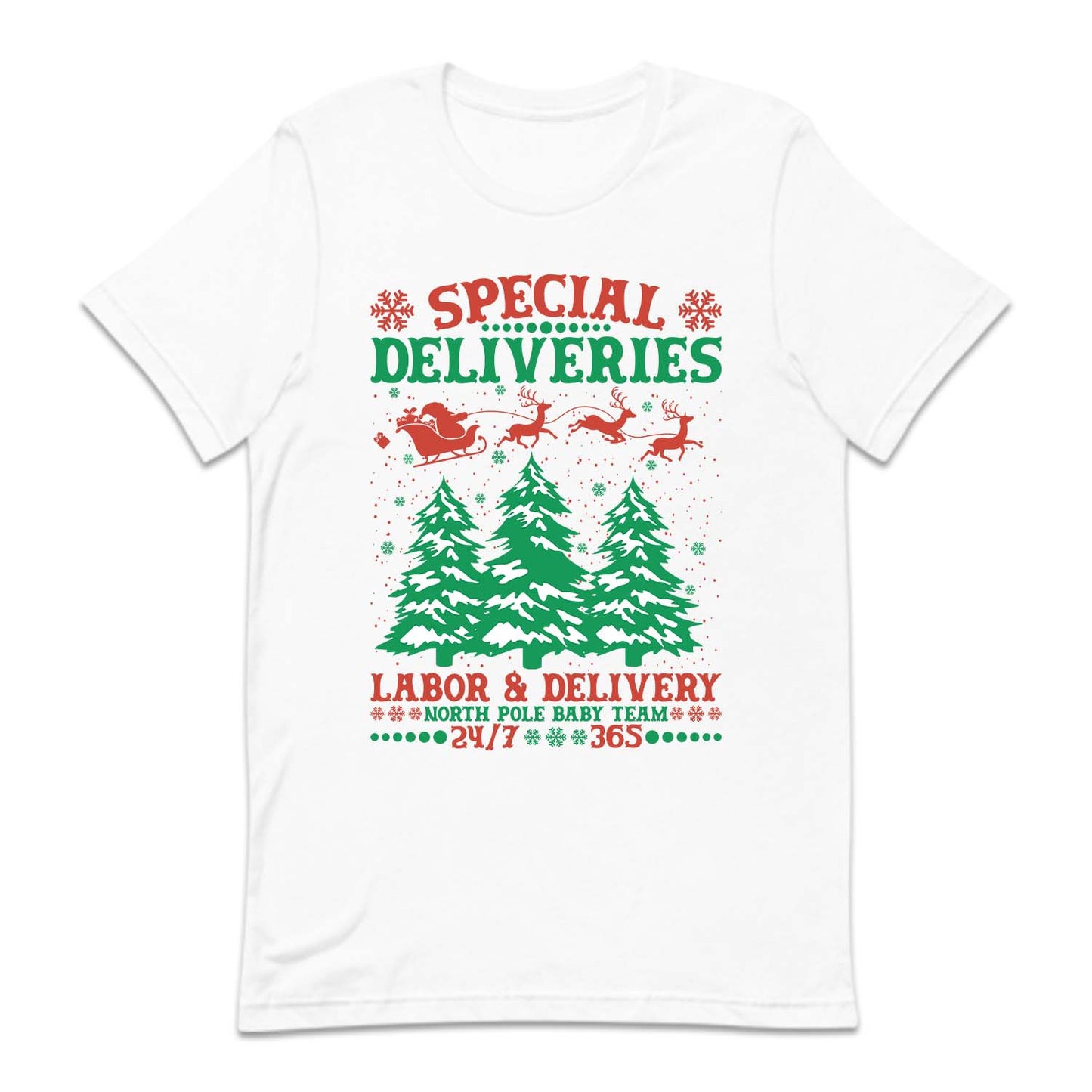 Christmas Labor and Delivery Nurse Xmas | PRODUCT CODE: LBRADLVYNRC