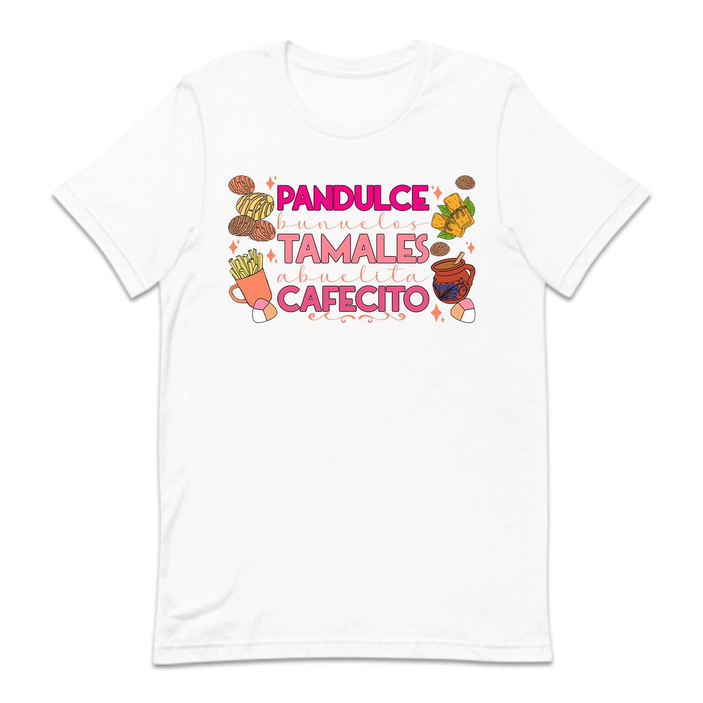 Mexican Christmas Foods Pandulce Bunuelos Tamales Abuelita & Cafecito Latina Xmas | PRODUCT CODE: MXCNPLDUBRE