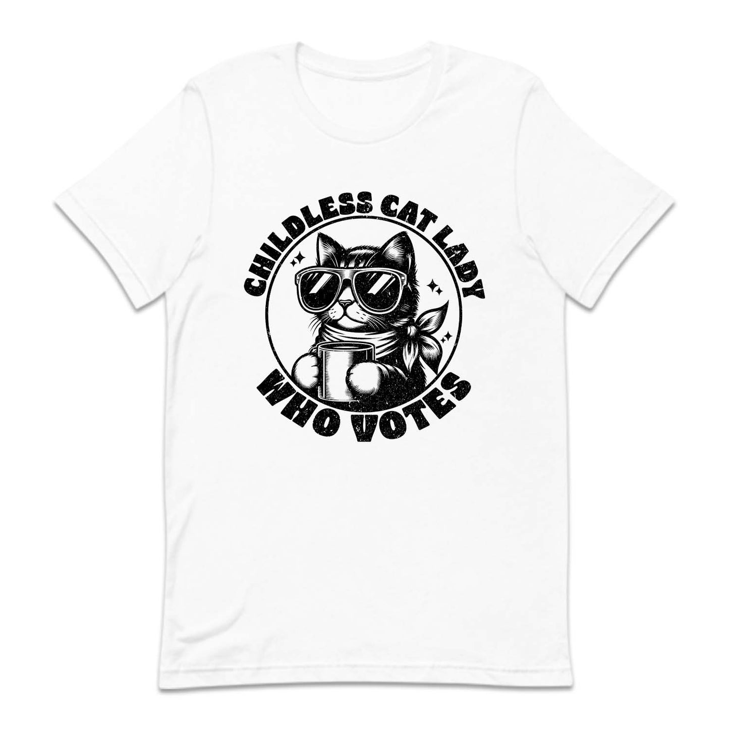 Childless Cat Lady Kamala Harris 2024 Madam President USA Election | PRODUCT CODE: CHLDTASLDKM