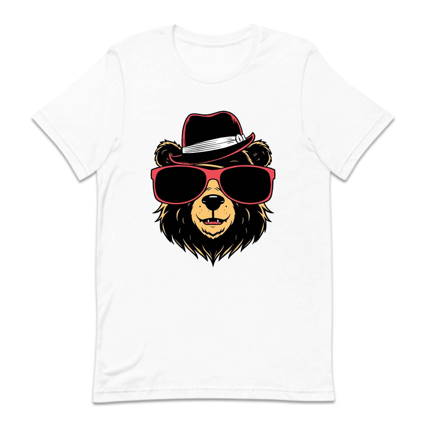 Bear With Sunglasses And Hat Wildlife Bear | PRODUCT CODE: BRWTHSNHT