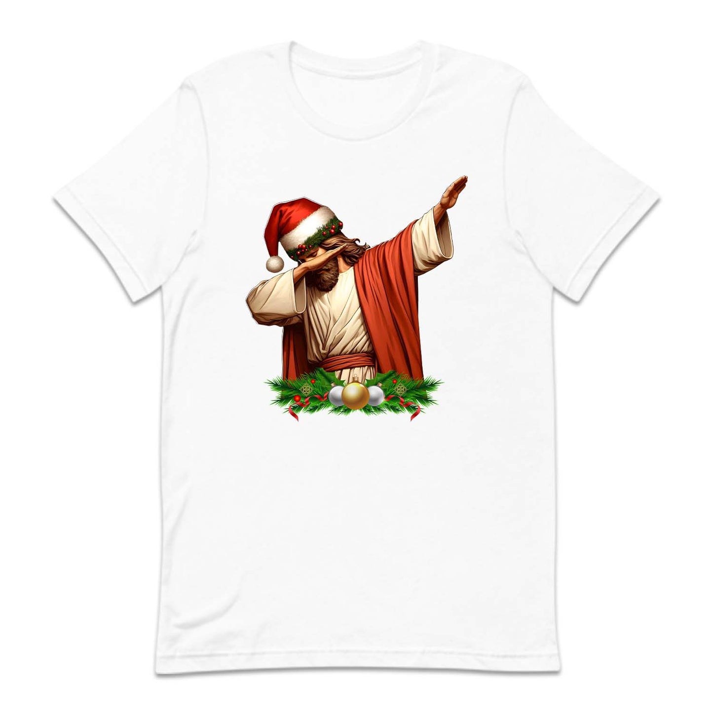Christmas Dabbing Jesus in Santa Hat Religous Festive Xmas | PRODUCT CODE: DBNGJXMSCR